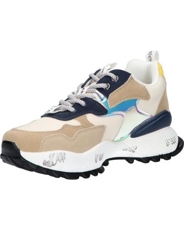 ZAPATILLAS EXE 19V03-1 PU MUJER BEIGE AZUL PU BEIGE BLUE