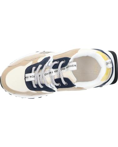 ZAPATILLAS EXE 19V03-1 PU MUJER BEIGE AZUL PU BEIGE BLUE