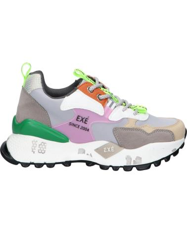 ZAPATILLAS EXE 19V03-1 PU MUJER GRIS BLANCO PU GREY WHITE