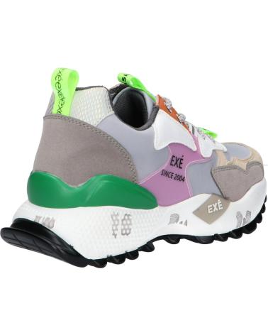 ZAPATILLAS EXE 19V03-1 PU MUJER GRIS BLANCO PU GREY WHITE