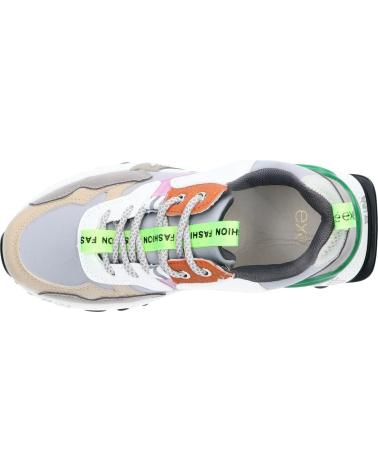 ZAPATILLAS EXE 19V03-1 PU MUJER GRIS BLANCO PU GREY WHITE