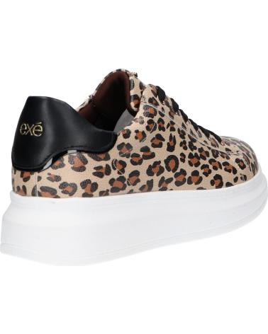 ZAPATILLAS MUJER EXE 66-42EX58 EFECTO LEOPARDO PU LEOPARD