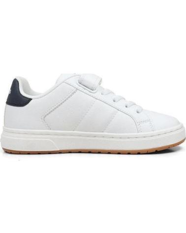 ZAPATILLA LEVI'S PIPER JR CON CIERRE DE VELCRO BLANCO