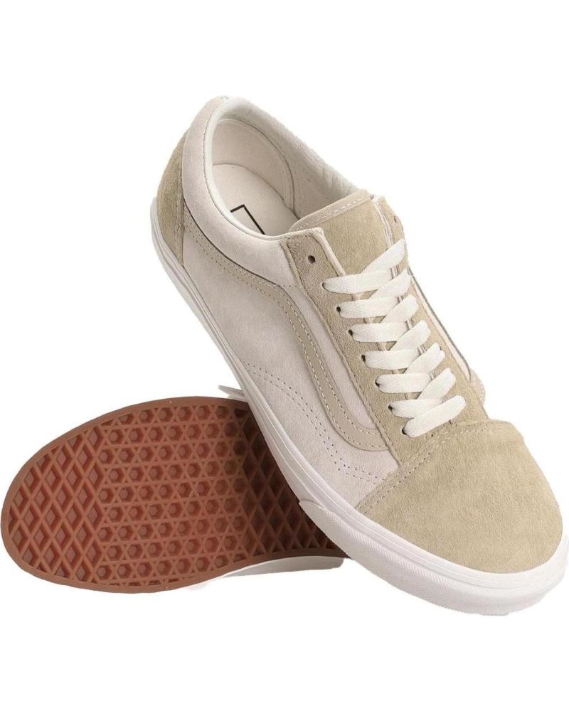 BASKETS VANS OLD SKOOL PIG SUEDE VN000CR54A31 BEIGE BEIGE