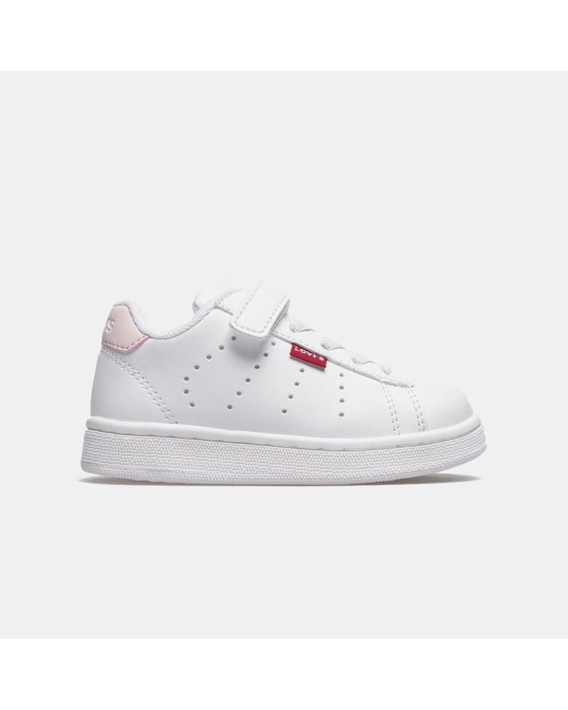 LEVIS SNEAKER AVENUE MINI VAVE0210S 0077 KLETTVERSCHLUSS MÄDCHEN BLANCO