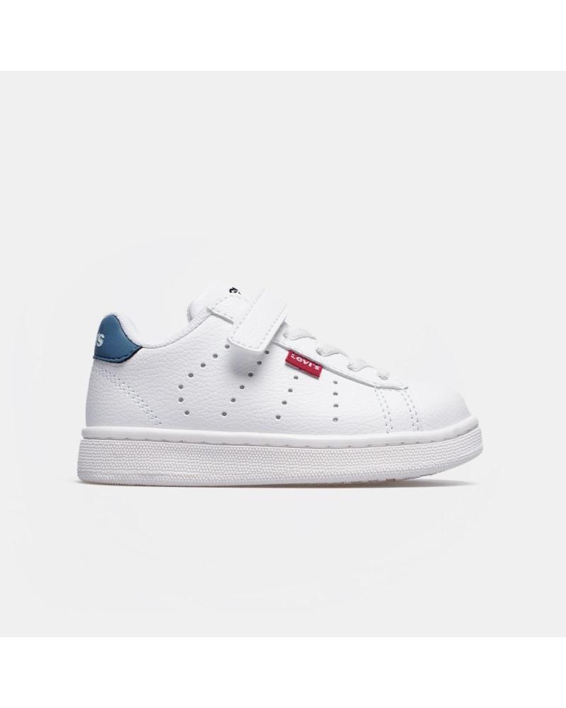 SCARPE LEVIS AVENUE MINI VAVE0210S 0063 VELCRO BAMBINO BLANCO