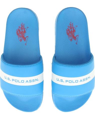 CHANCLAS U.S. POLO ASSN. SKYE 001 AZUL PARA NIÑO AZUL