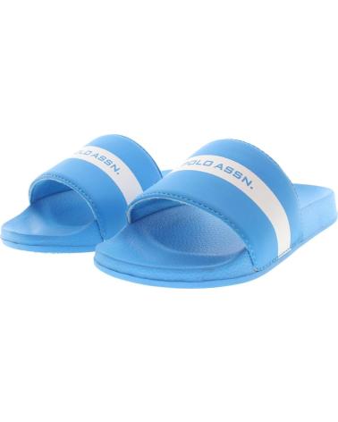 CHANCLAS U.S. POLO ASSN. SKYE 001 AZUL PARA NIÑO AZUL