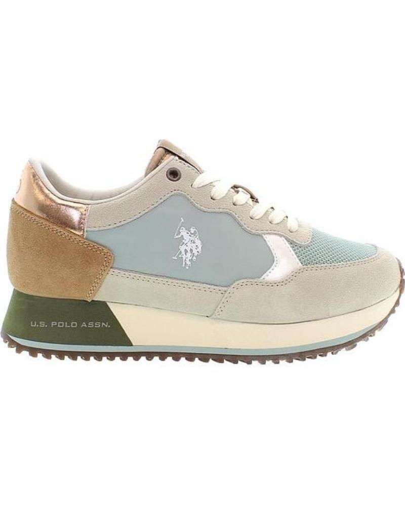 U.S. POLO ASSN. SACHA SACHA002 LBE TAN01 ZAPATILLAS DEPORTIVAS MUJER AZUL