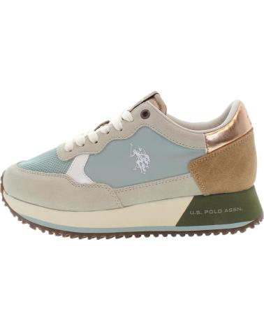 U.S. POLO ASSN. SACHA SACHA002 LBE TAN01 ZAPATILLAS DEPORTIVAS MUJER AZUL