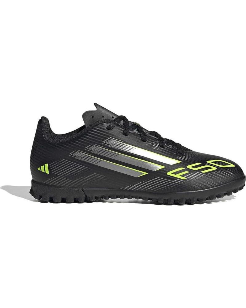BOTAS DE FÚTBOL ADIDAS F50 CLUB TF JI0038 PARA HOMBRE NEGRO