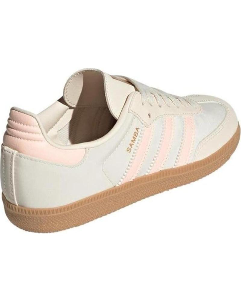adidas gazelle silver green womens KIDS ADIDAS SAMBA OG C (WONDER WHITE/PINK) main image 0