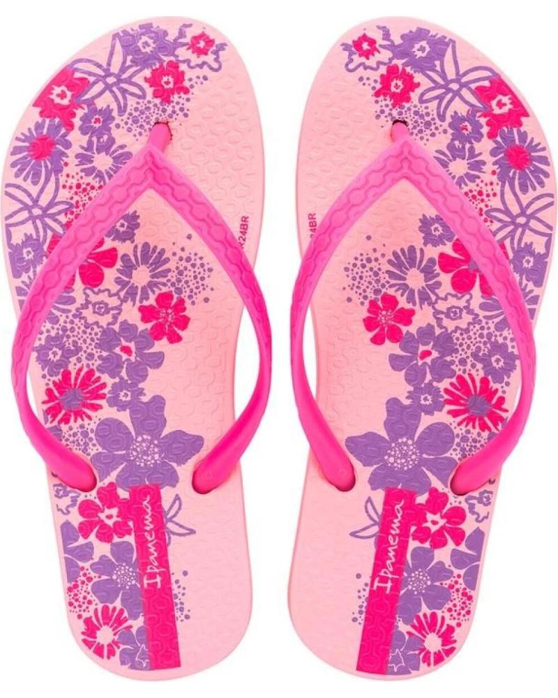 CHANCLAS IPANEMA CLASSIC HAPPY KIDS IP83667 PARA NIÑA ROSA