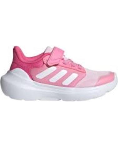 ADIDAS TENSAUR RUN 3.0 EL IE5990: TÊNIS ESPORTIVO INFANTIL FEMININO ROSA