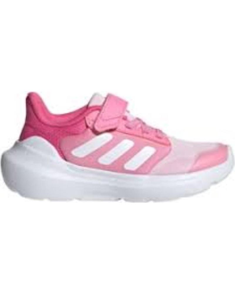ADIDAS TENSAUR RUN 3.0 EL IE5990: TÊNIS ESPORTIVO INFANTIL FEMININO ROSA
