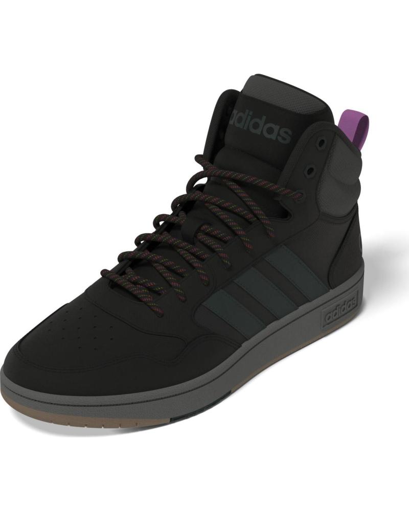 TÊNIS ADIDAS HOOPS 3.0 MID GZ6681 PRETO NEGRO