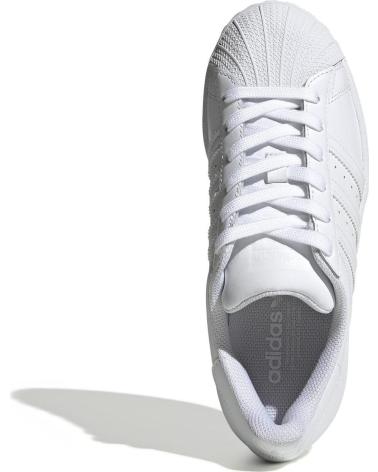 ZAPATILLA ADIDAS SUPERSTAR J EF5399 PARA NIÑOS BLANCO