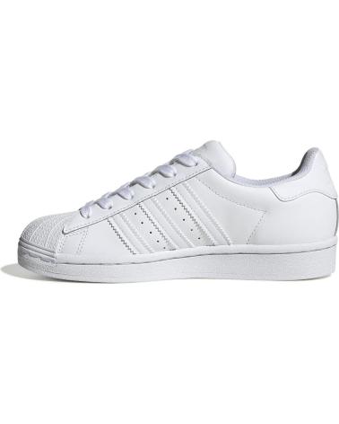 ZAPATILLA ADIDAS SUPERSTAR J EF5399 PARA NIÑOS BLANCO
