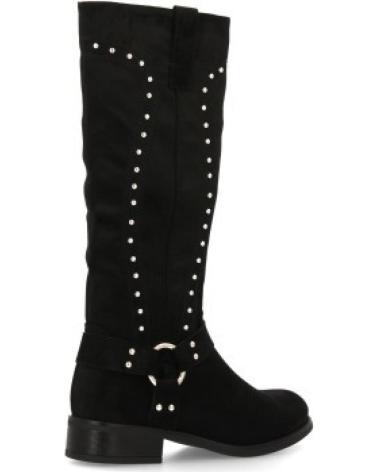 BOTAS ALTAS NEGRAS SPORT3PUNTO0 CON TACHUELAS VARIOS COLORES