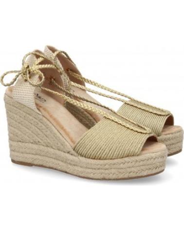 SPORT3PUNTO0 WEDGE ESPADRILLES WITH CROSSED STRAPS AND LACES VARIOS COLORES