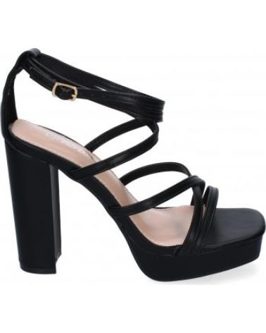 HIGH HEEL SANDALS SPORT3PUNTO0 JL851 WOMEN BLACK VARIOS COLORES