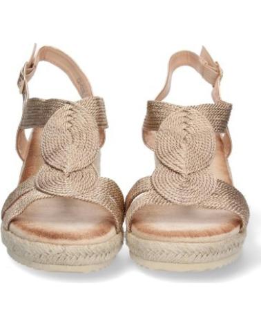 SANDALIAS SPORT3PUNTO0 CON CUÑA ESPARTO Y TIRAS CRUZADAS VARIOS COLORES