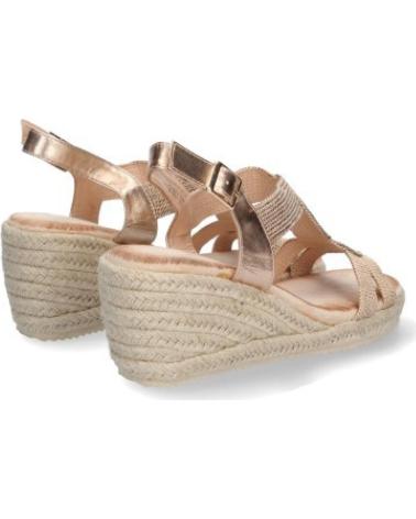 SANDALIAS SPORT3PUNTO0 CON CUÑA ESPARTO Y TIRAS CRUZADAS VARIOS COLORES
