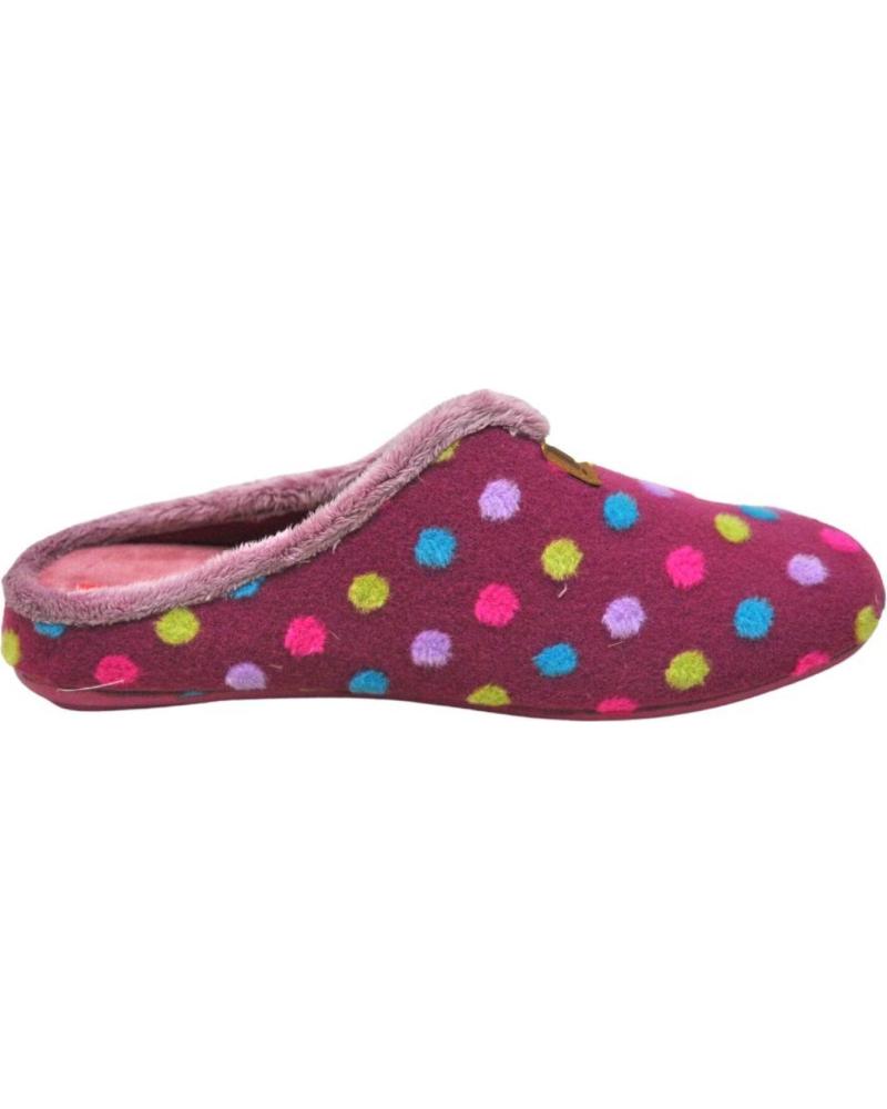 Pantoufles NORTEÑAS  pour Femme NORTENAS - ZAPATILLAS ABIERTAS DE CASA MUJER INVIERNO SL  FRESA