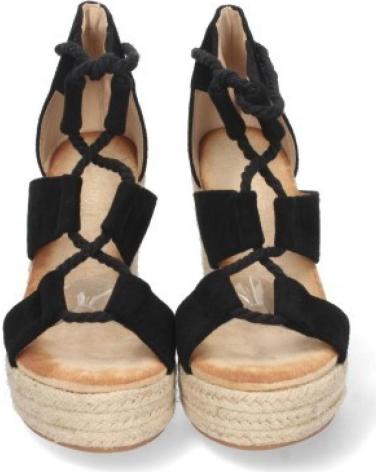 SANDALIAS DE VESTIR SPORT3PUNTO0 MODELO 1DB-1541 CON CUÑA NEGRA VARIOS COLORES