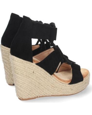 SANDALIAS DE VESTIR SPORT3PUNTO0 MODELO 1DB-1541 CON CUÑA NEGRA VARIOS COLORES