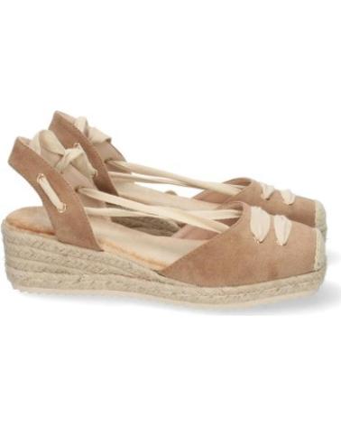 ALPARGATAS PLANAS SPORT3PUNTO0 1CF-1581 CAMEL CON TIRAS CRUZADAS VARIOS COLORES