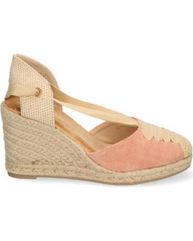 ALPARGATAS SPORT3PUNTO0 MUJER CUÑA BAJA CUERDA ENLAZADAS ROSA VARIOS COLORES