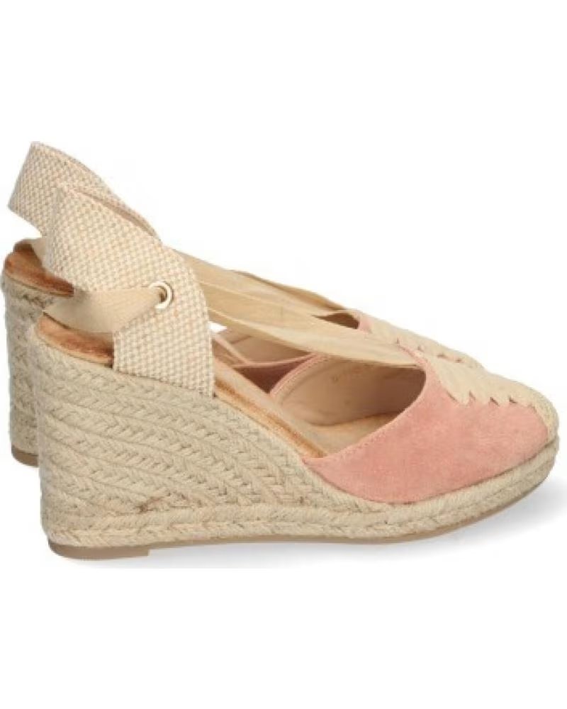 Home-SPORT3PUNTO0-SPORT3PUNTO0 WOMEN'S LOW WEDGE PINK ESPADRILLES WITH ...