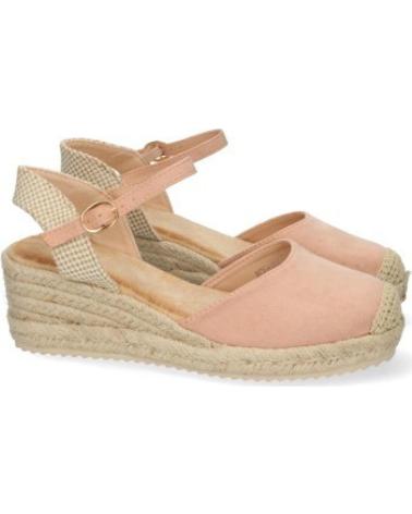 ALPARGATAS DE CUÑA SPORT3PUNTO0 MODELO 1CF-1580 CON TIRA DOBLE AL TOBILLO PARA MUJER VARIOS COLORES