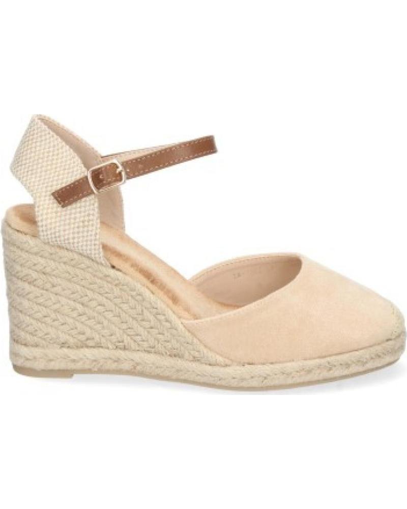 SANDALIAS DE CUÑA MUJER SPORT3PUNTO0 1A-1562 BEIGE VARIOS COLORES