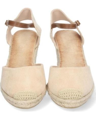 SANDALIAS DE CUÑA MUJER SPORT3PUNTO0 1A-1562 BEIGE VARIOS COLORES