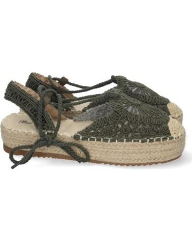 SANDALIAS PLANAS SPORT3PUNTO0 MODELO 3T16 CON TIRAS TRENZADAS VARIOS COLORES