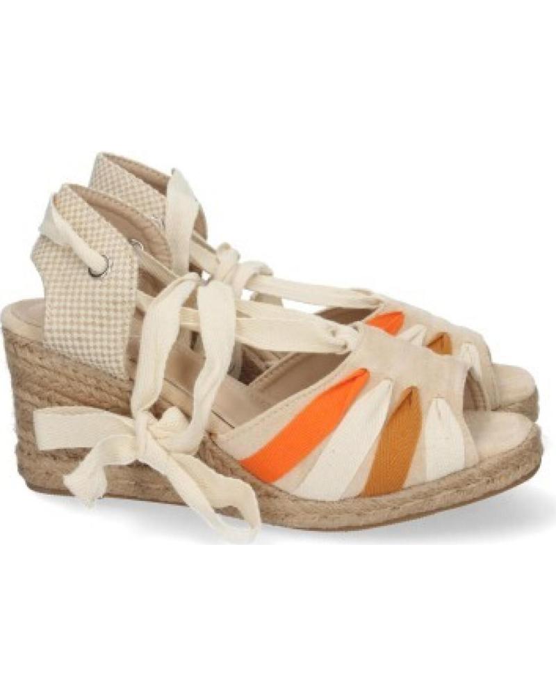 SANDALIA DE CUÑA SPORT3PUNTO0 5T2 CON TIRAS MULTICOLOR VARIOS COLORES