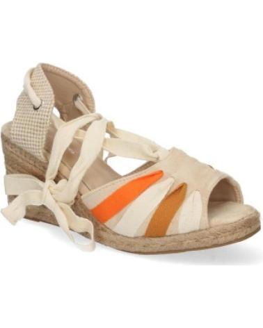 SANDALIA DE CUÑA SPORT3PUNTO0 5T2 CON TIRAS MULTICOLOR VARIOS COLORES