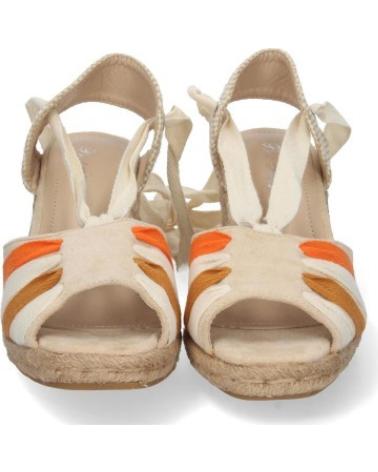 SANDALIA DE CUÑA SPORT3PUNTO0 5T2 CON TIRAS MULTICOLOR VARIOS COLORES