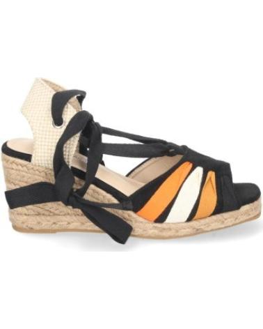 SANDALIA DE CUÑA SPORT3PUNTO0 5T2 CON CORDONES MULTICOLOR VARIOS COLORES