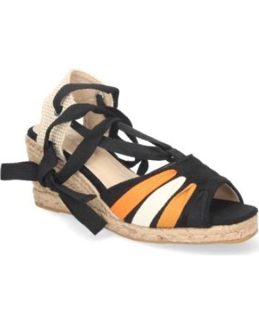 SANDALIA DE CUÑA SPORT3PUNTO0 5T2 CON CORDONES MULTICOLOR VARIOS COLORES