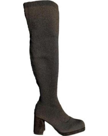 BOTAS ALTAS SPORT3PUNTO0 CON PLATAFORMA Y TACÓN GRUESO VARIOS COLORES