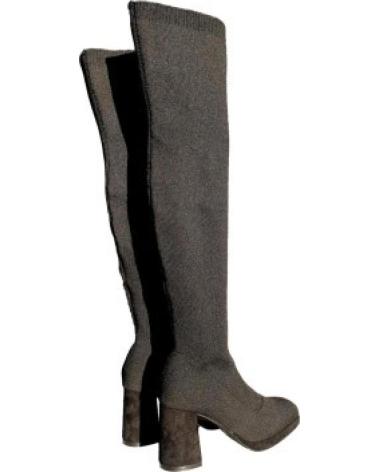 BOTAS ALTAS SPORT3PUNTO0 CON PLATAFORMA Y TACÓN GRUESO VARIOS COLORES