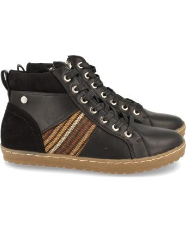 SPORT3PUNTO0 VR1-372 BLACK LEATHER HIGH CASUAL BOOTS VARIOS COLORES