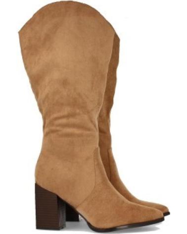 BOTAS ALTAS DE ANTE MODELO 2A-1400 VARIOS COLORES