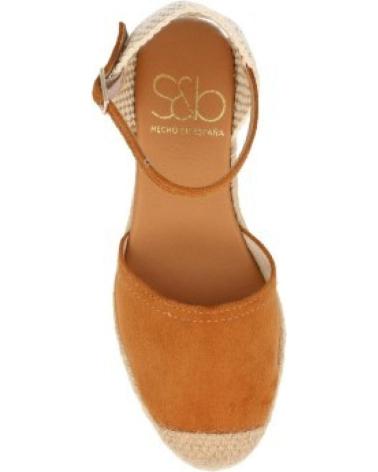 WEDGE SANDALS SPORT3PUNTO0 SB-22001 CAMEL VARIOS COLORES