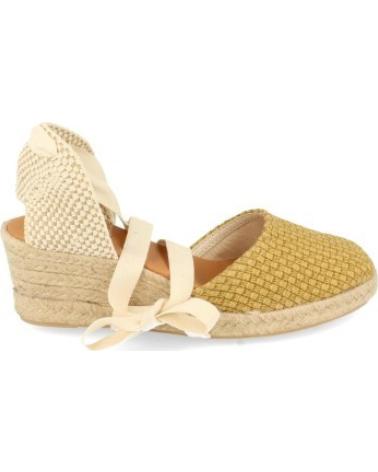 ESPARTEÑAS DE CUÑA SPORT3PUNTO0 SB-22006 CON LAZADA AMARILLO VARIOS COLORES