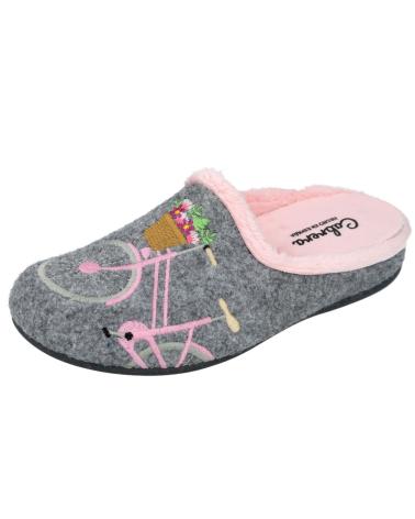 Calzado de casa de Mujer CABRERA 3129 ZAPATILLAS DE CASA MUJER GRIS