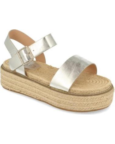 SANDALIAS CUÑA ESPARTO SPORT3PUNTO0 YZ19-200 PLATA VARIOS COLORES